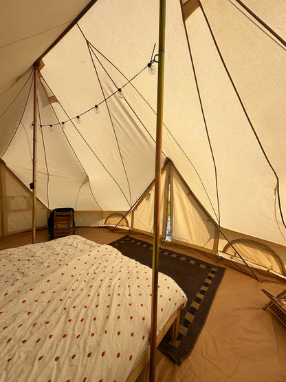 Ponyhygge & overnatning i luksustelt på Møn